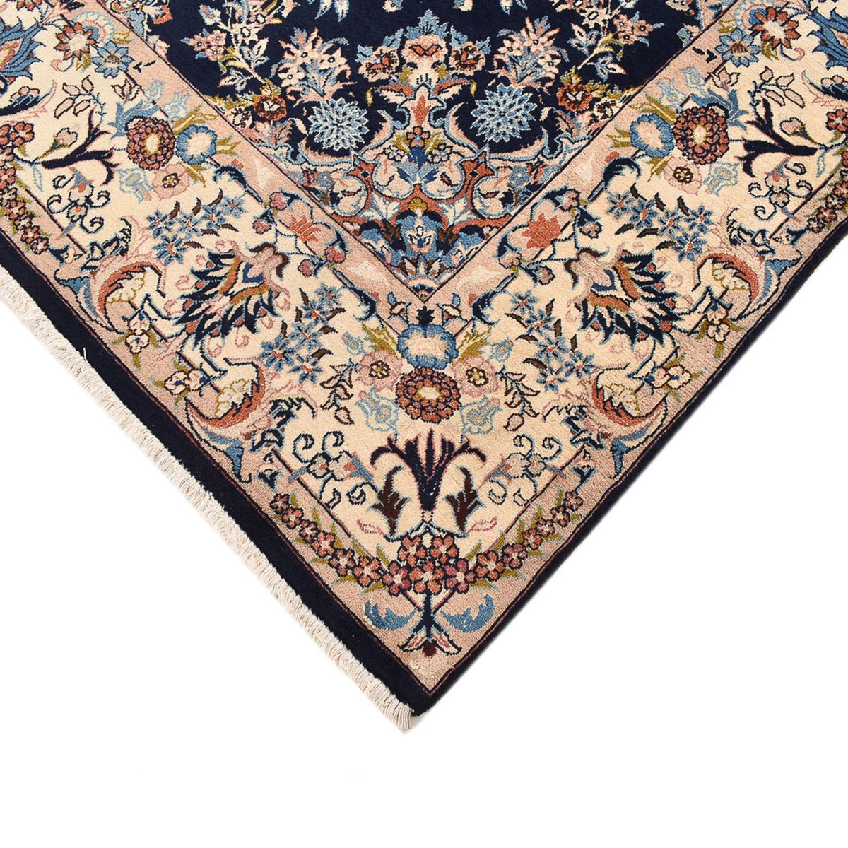 Perserteppich - Classic quadratisch  - 200 x 198 cm - dunkelblau