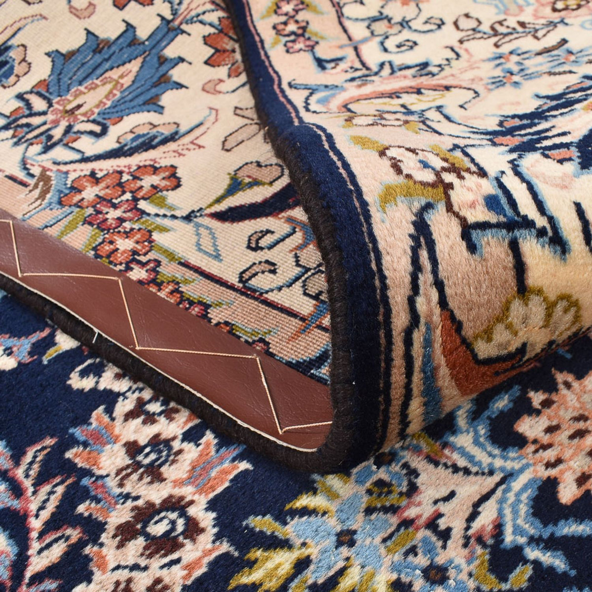 Perserteppich - Classic quadratisch  - 200 x 198 cm - dunkelblau