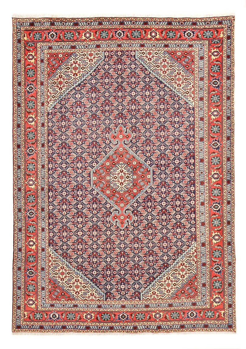 Perserteppich - Nomadic - 287 x 196 cm - bordeauxrot