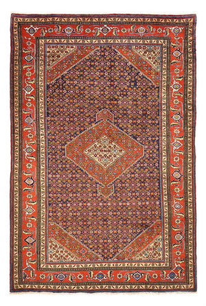 Perserteppich - Nomadic - 288 x 199 cm - bordeauxrot