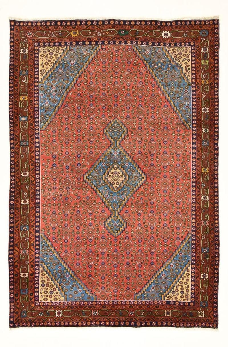 Perserteppich - Täbriz - 292 x 198 cm - hellrot