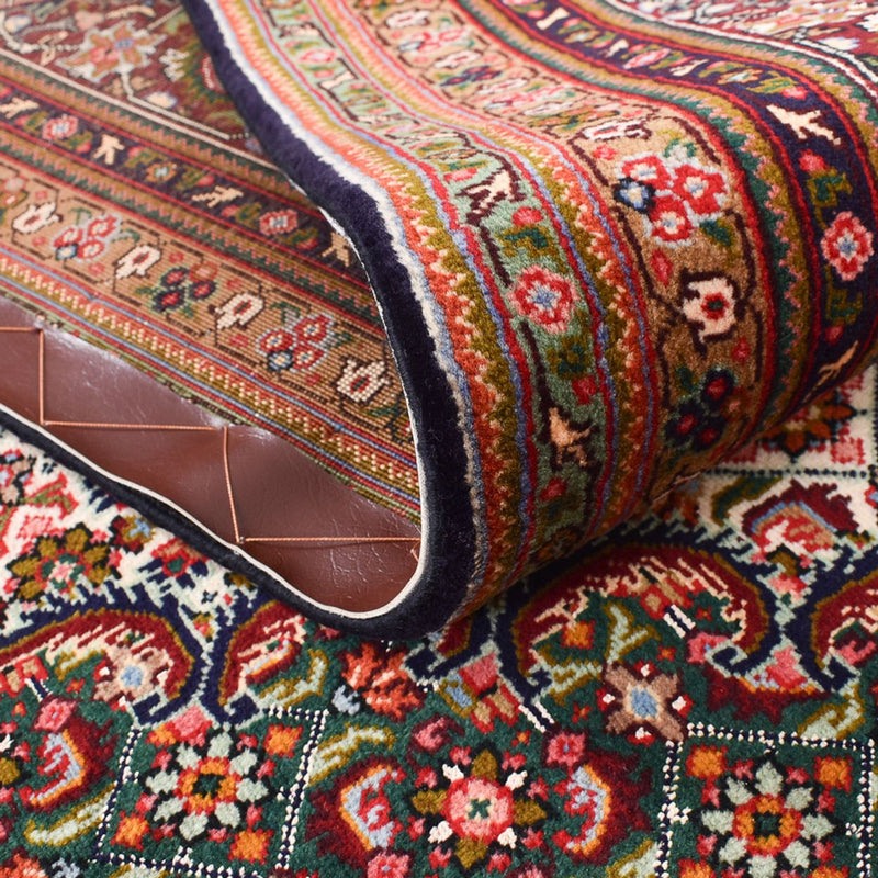 Perserteppich - Täbriz - Royal - 402 x 303 cm - dunkelbeige