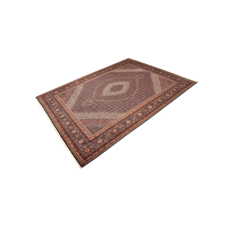 Perserteppich - Täbriz - Royal - 402 x 303 cm - dunkelbeige