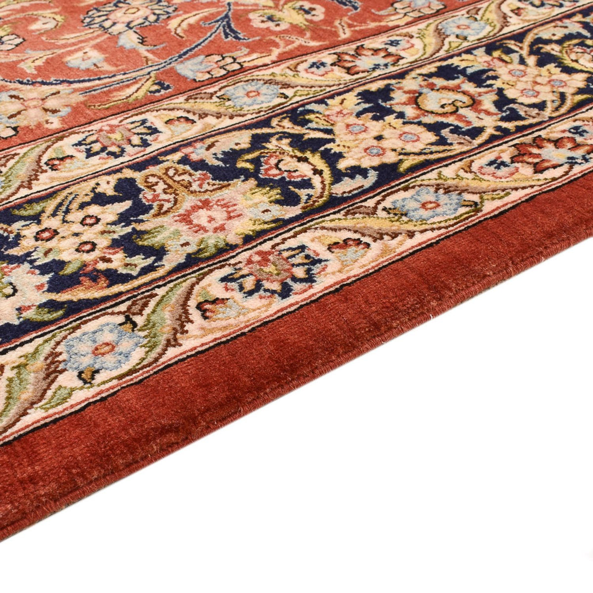 Perserteppich - Ghom - Royal - 207 x 134 cm - rot