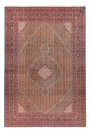 Perserteppich - Täbriz - 416 x 284 cm - bordeauxrot