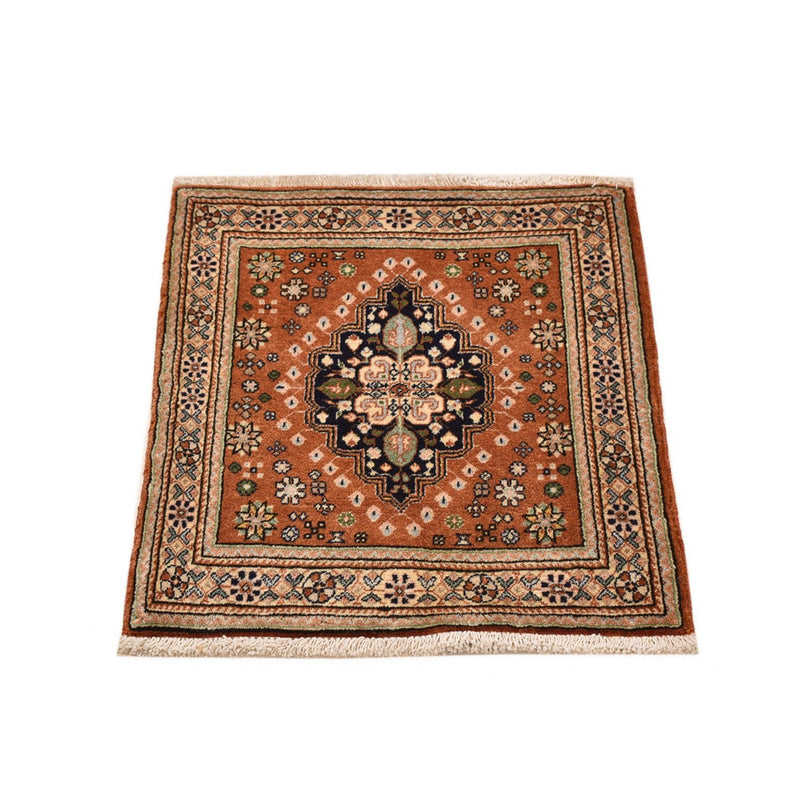 Gabbeh Teppich - Kaschkuli Perser - 61 x 54 cm - hellrot