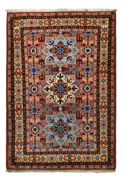Bidjar Teppich 132x207cm - Perserteppich - mehrfarbig