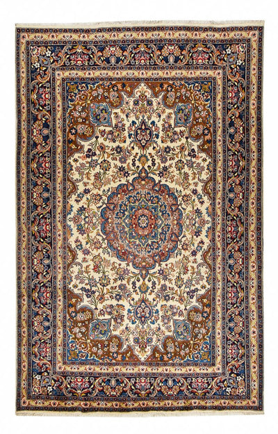 Kaschmar Teppich 198x311cm - Perserteppich - hellbeige