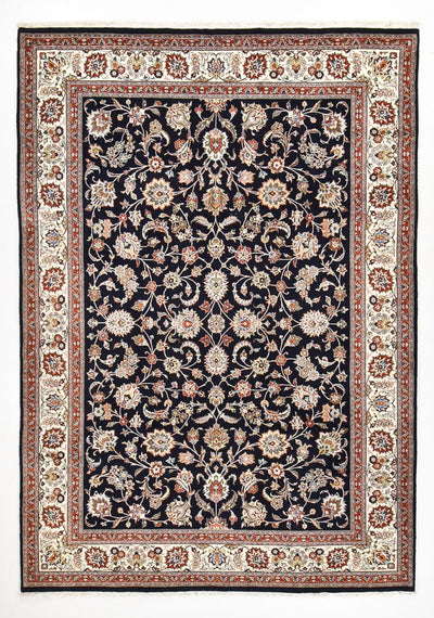 Maschad Teppich 248x350cm - Perserteppich - dunkelblau