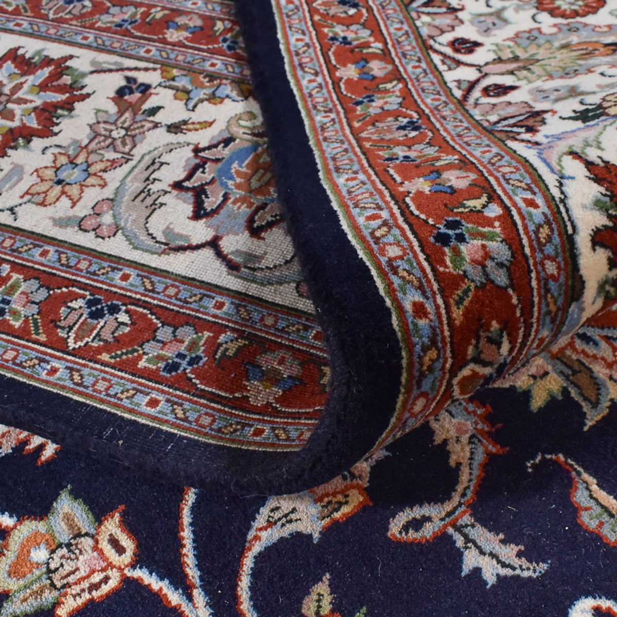 Perserteppich - Classic - Royal - 350 x 248 cm - dunkelblau