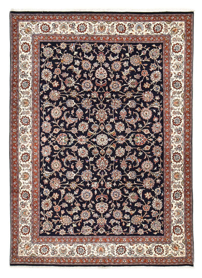 Maschad Teppich 248x347cm - Perserteppich - dunkelblau