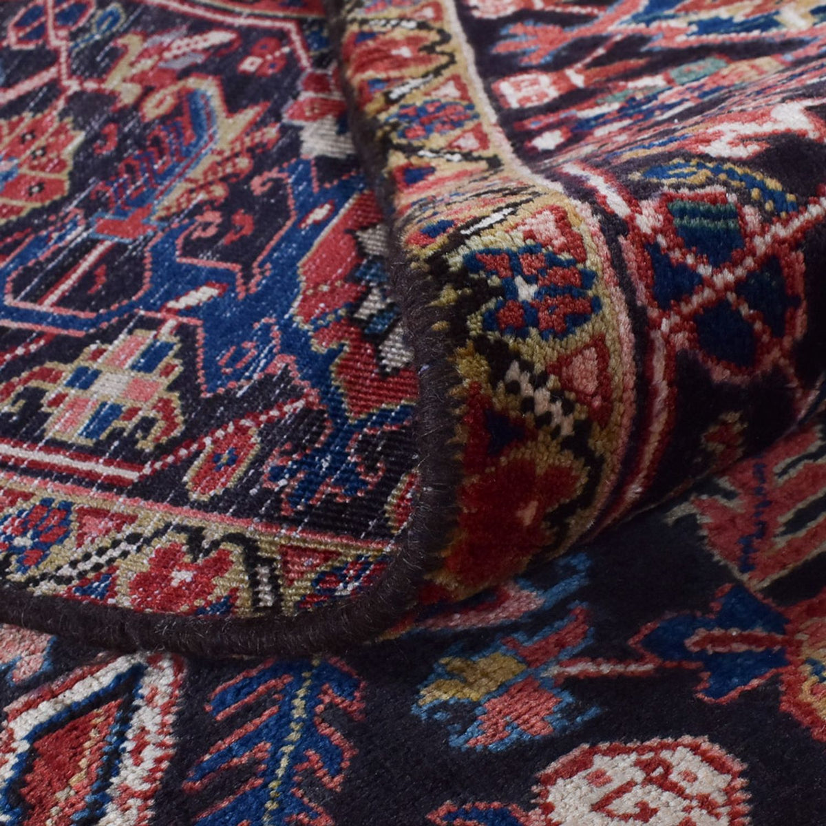 Perserteppich - Nomadic sonderform  - 368 x 302 cm - rot