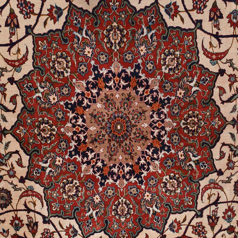 Perserteppich - Isfahan - Premium - 518 x 314 cm - creme