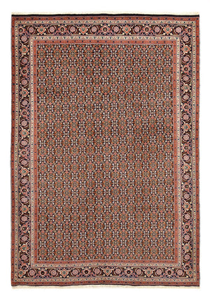 Perserteppich - Nomadic - 280 x 199 cm - bordeauxrot