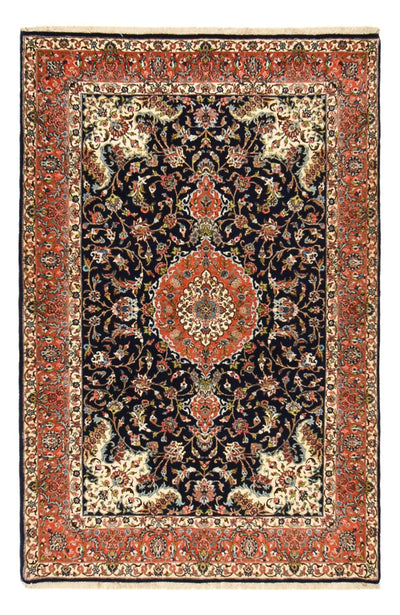 Ilam Teppich 137x205cm - Perserteppich - dunkelblau
