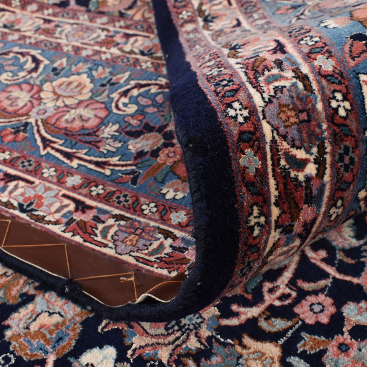 Perserteppich - Bidjar - 400 x 302 cm - dunkelblau