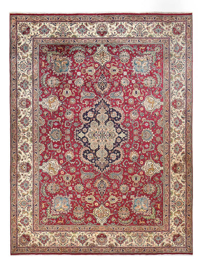 Täbriz - 40 Raj Teppich 292x393cm - Perserteppich