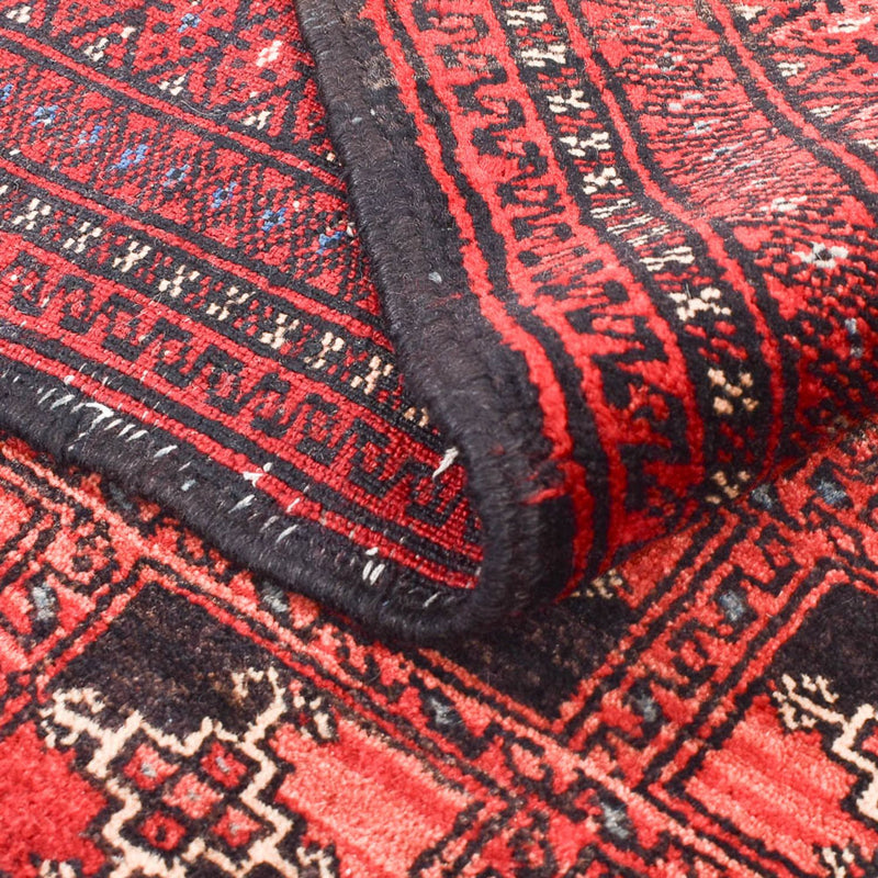 Belutsch Teppich - 124 x 95 cm - rot