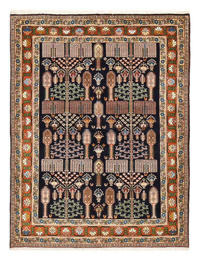 Sarough Teppich 178x233cm - Perserteppich - dunkelblau