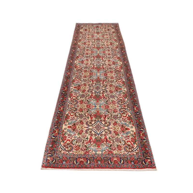 Läufer Perser - Bidjar - 404 x 96 cm - hellrot