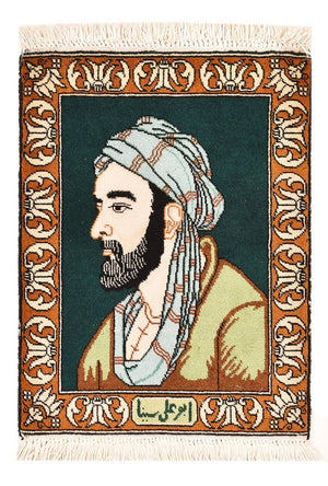 Perserteppich - Täbriz - Royal - 60 x 46 cm - mehrfarbig
