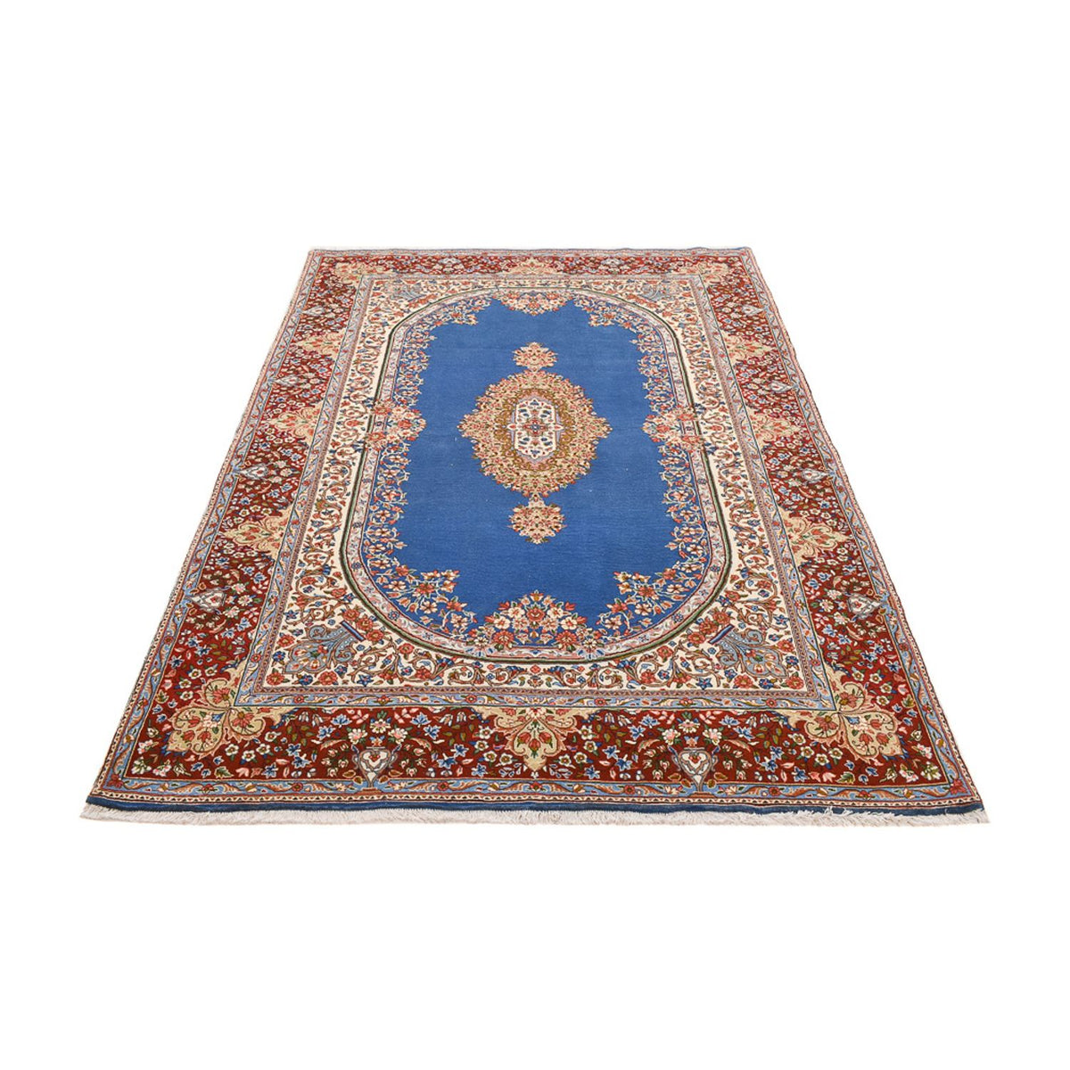 Perserteppich - Royal - 256 x 178 cm - blau