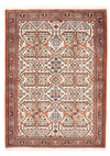 Meymeh Teppich 110x150cm - Perserteppich - Rechteckig / Beige / 110 x 150 cm Rechteckig