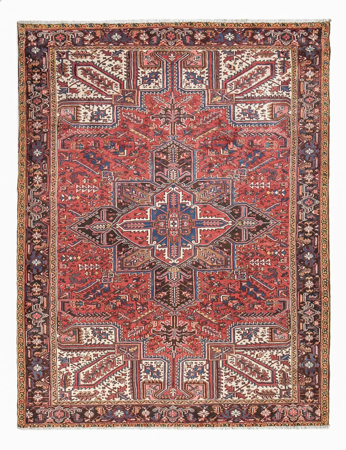 Perserteppich - Nomadic - 335 x 253 cm - rot