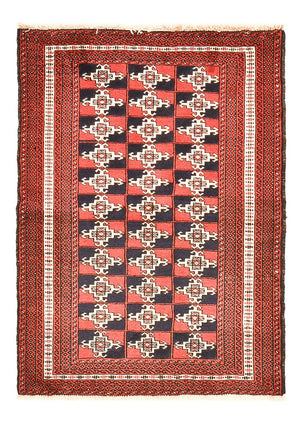 Belutsch Teppich - 130 x 95 cm - mehrfarbig