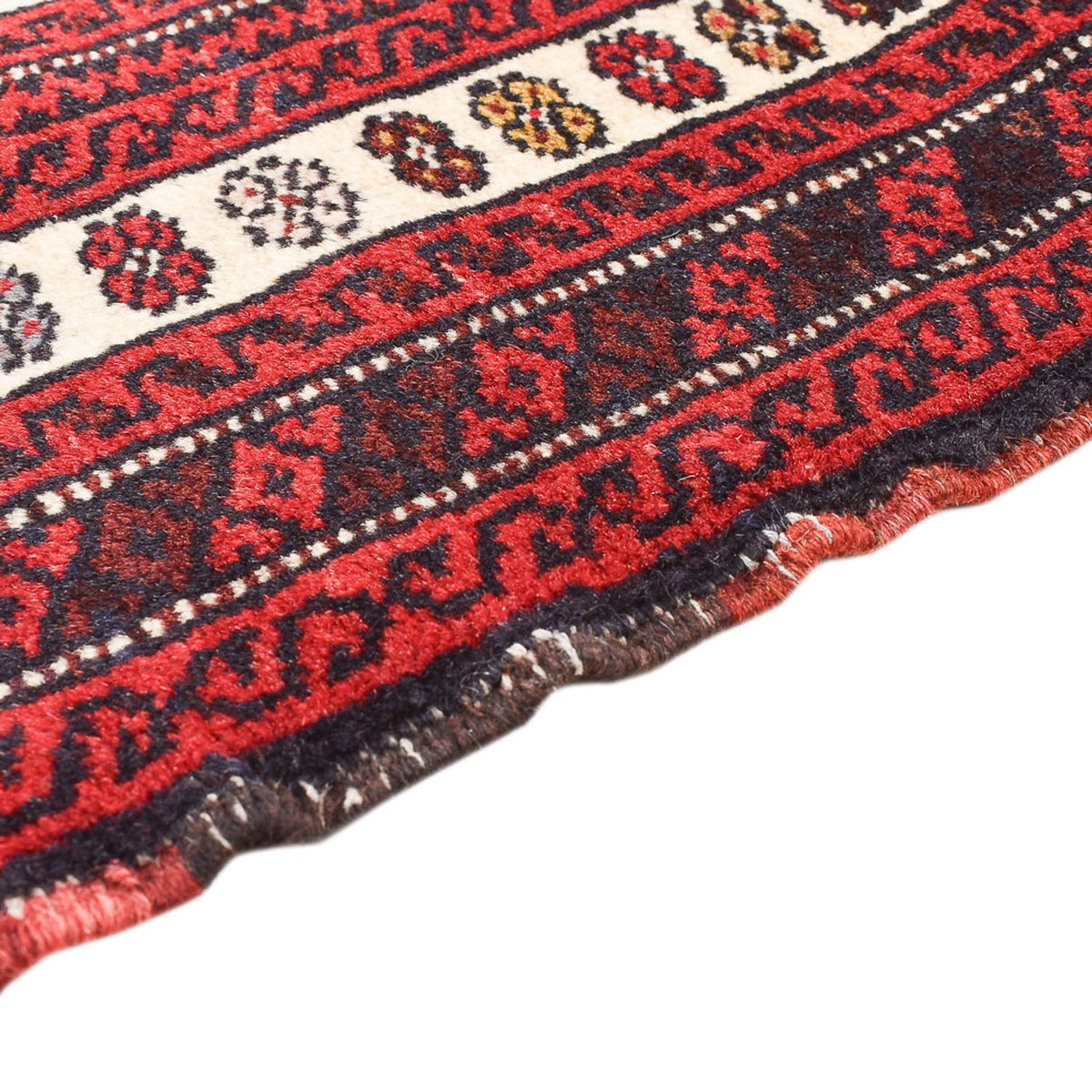 Belutsch Teppich - 128 x 100 cm - mehrfarbig