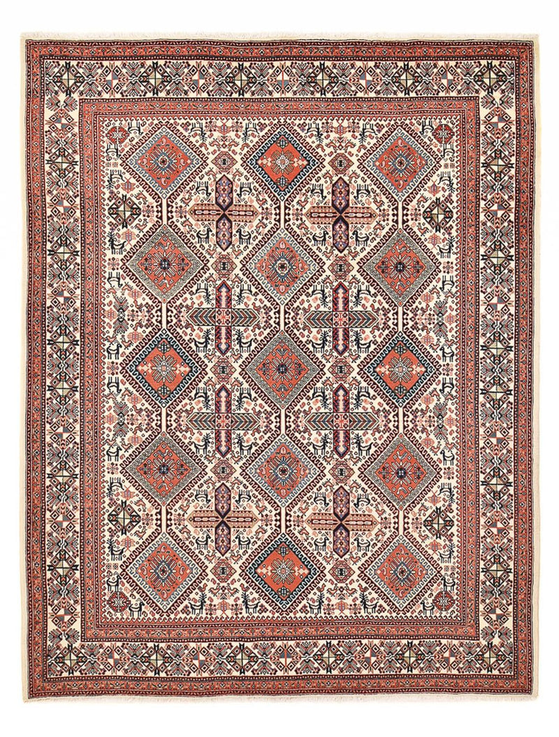 Gabbeh Teppich - Kaschkuli Perser - 307 x 242 cm - rost