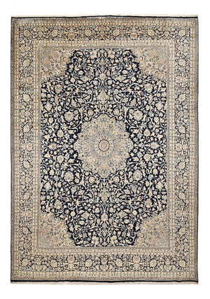 Perserteppich - Royal - 420 x 300 cm - dunkelblau