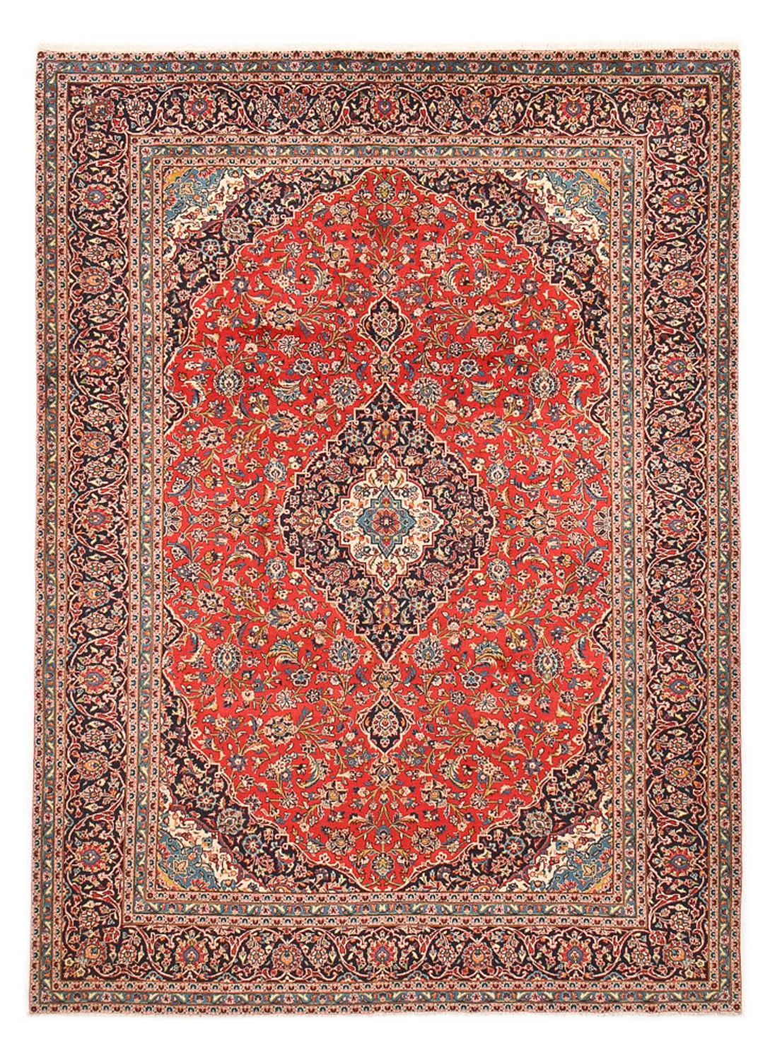 Perserteppich - Keshan - 385 x 289 cm - rot