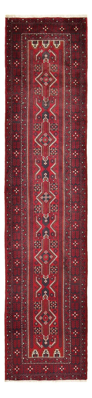 Läufer Belutsch - 414 x 97 cm - rot