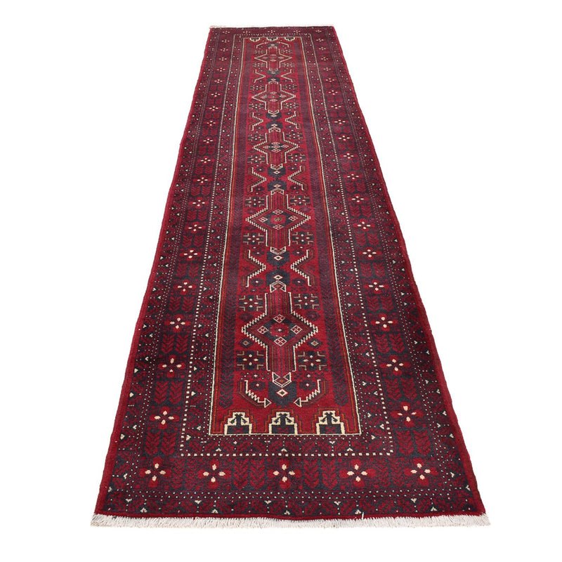 Läufer Belutsch - 414 x 97 cm - rot