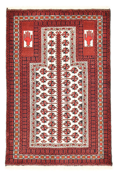 Belutsch Teppich 99x143cm - Orientteppich - mehrfarbig