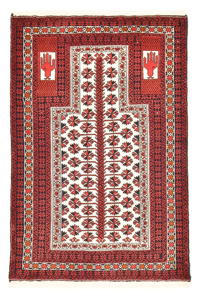 Belutsch Teppich - 143 x 99 cm - mehrfarbig