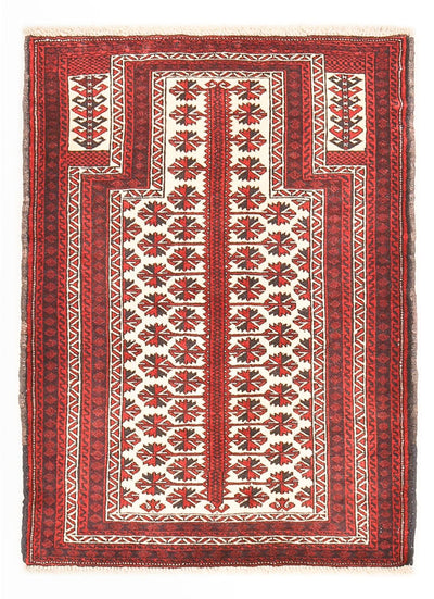 Belutsch Teppich 100x137cm - Orientteppich - mehrfarbig