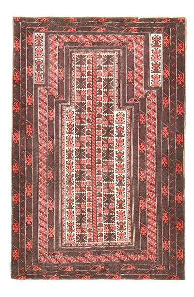 Belutsch Teppich 98x146cm - Orientteppich - mehrfarbig