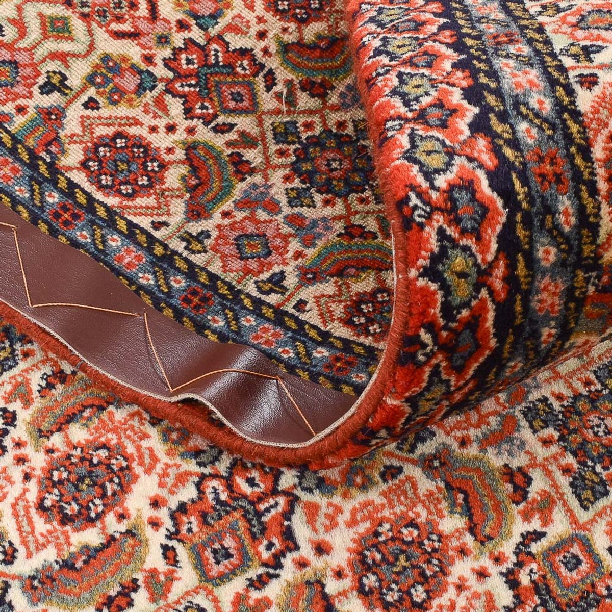 Läufer Perser - Täbriz - 282 x 83 cm - hellrot