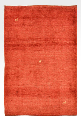 Gabbeh Teppich - Perser - 173 x 126 cm - rot