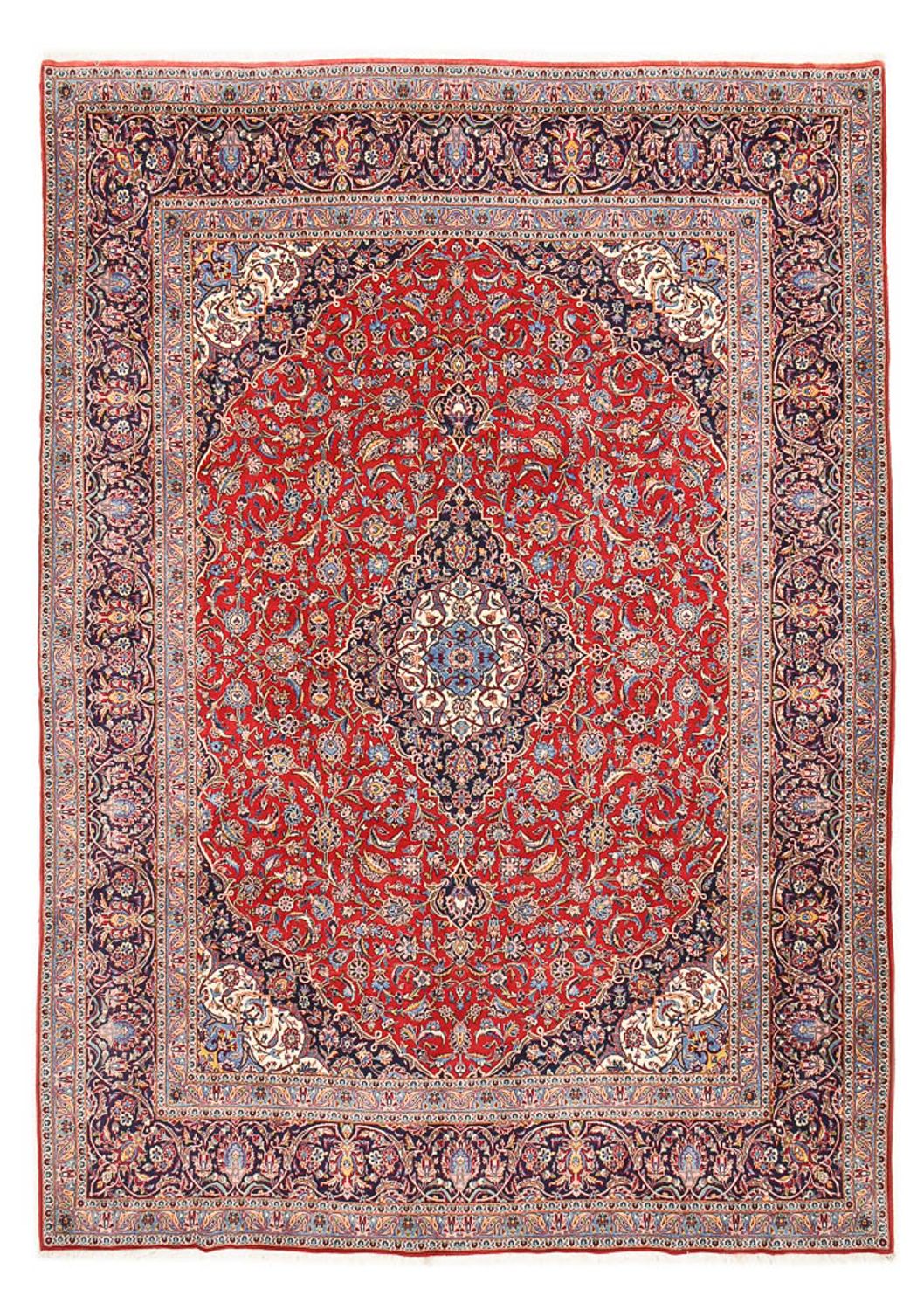 Perserteppich - Keshan - 414 x 300 cm - rot