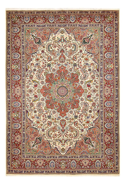 Täbriz - 40 Raj Teppich 252x367cm - Perserteppich