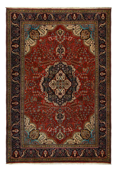 Täbriz - 40 Raj Teppich 205x302cm - Perserteppich