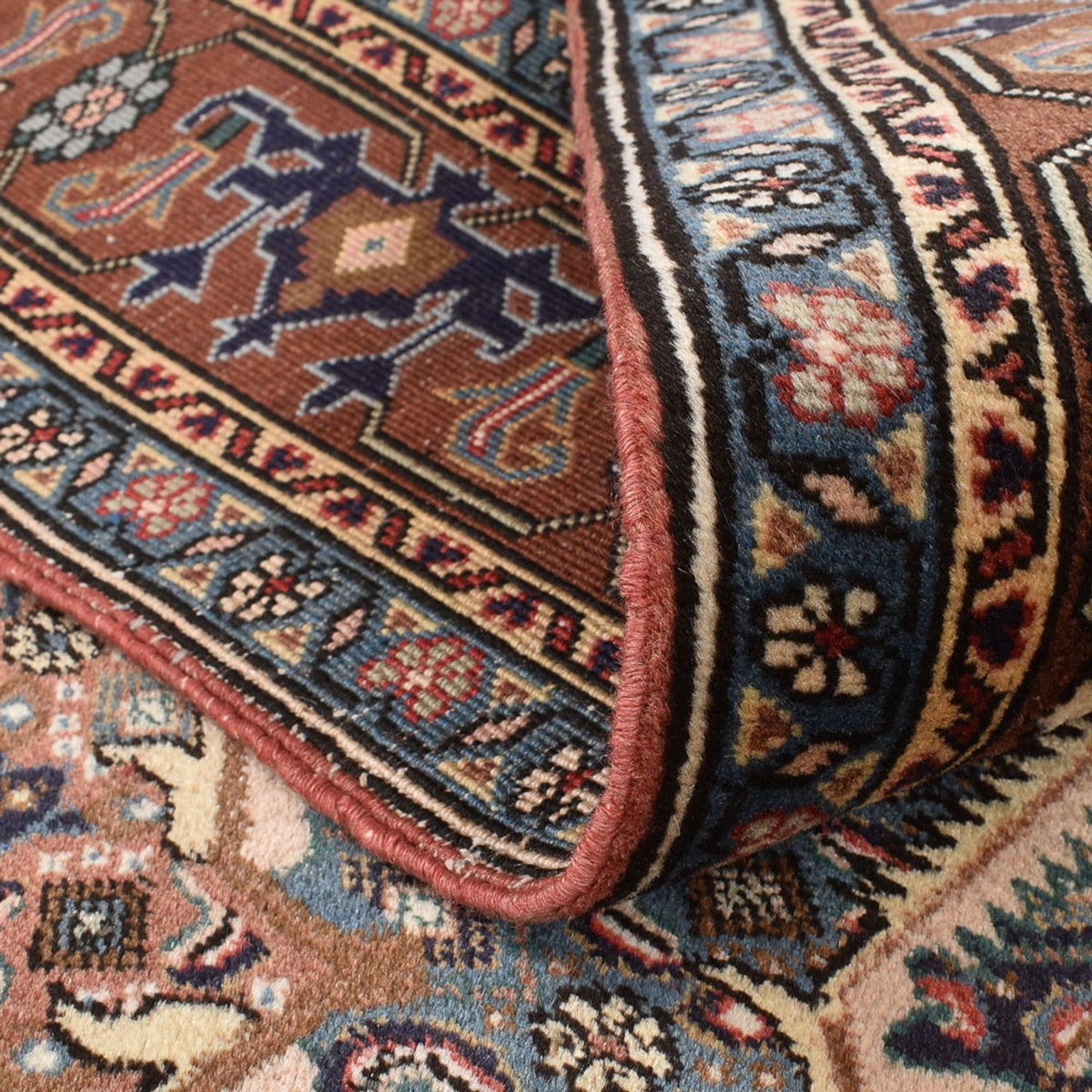 Perserteppich - Nomadic - 291 x 203 cm - terrakotta