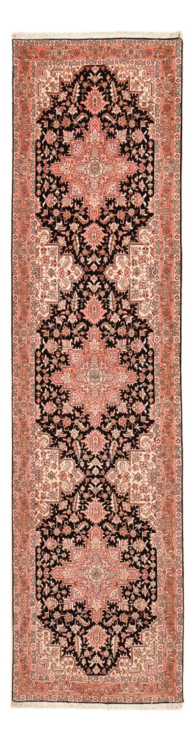 Läufer Perser - Täbriz - Royal - 352 x 90 cm - hellrot