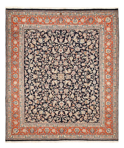 Sarough Teppich 247x296cm - Perserteppich - dunkelblau