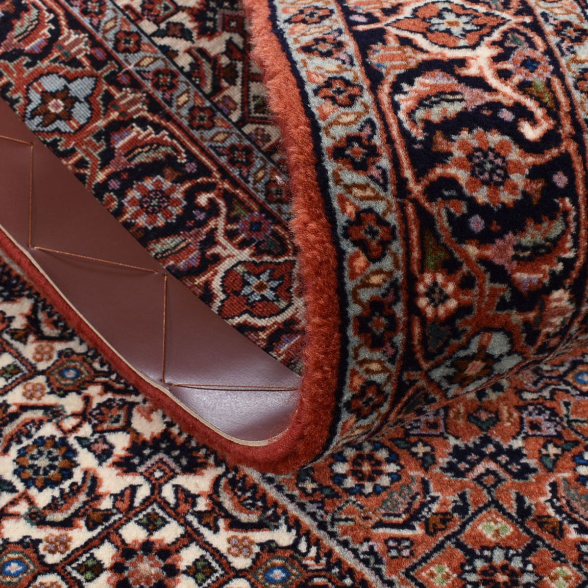 Läufer Perser - Bidjar - 377 x 83 cm - rost