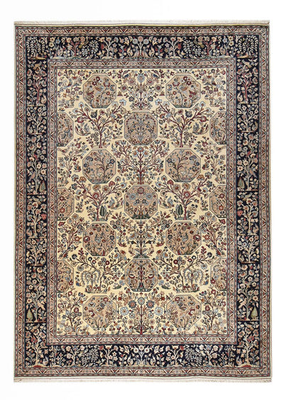 Keshan Teppich 245x355cm - Perserteppich - sand