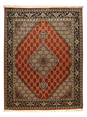 Perserteppich - Täbriz - Royal - 194 x 153 cm - rot